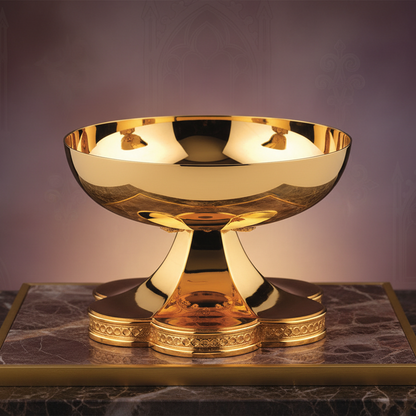 Enhanced Clean Gothic Open Ciborium