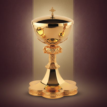 Enhanced Clean Gothic Traditional Ciborium