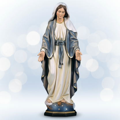 Our Lady of Grace Statue | Multiple Sizes & Finishes | Hand-Carved in Italy