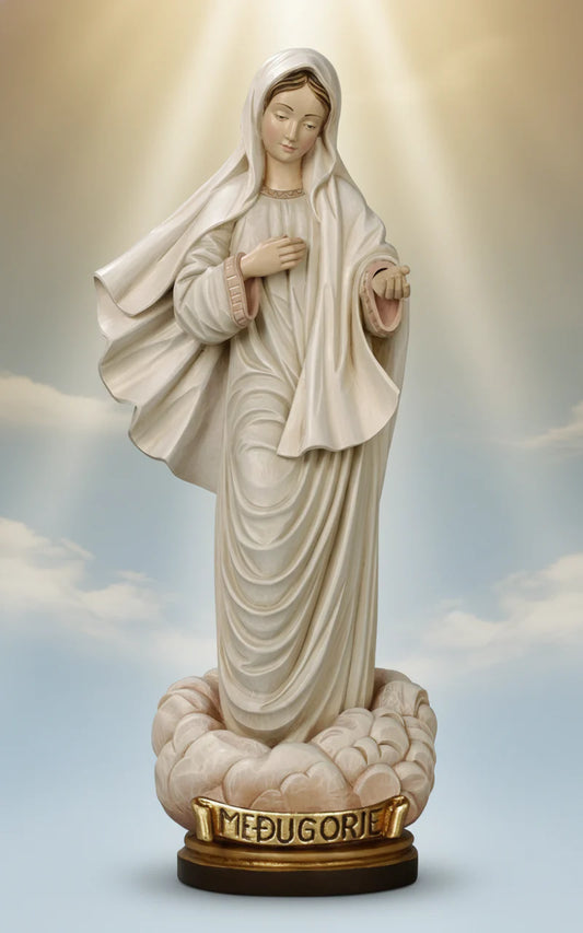 Our Lady of Medjugorje Statue | Multiple Sizes & Finishes