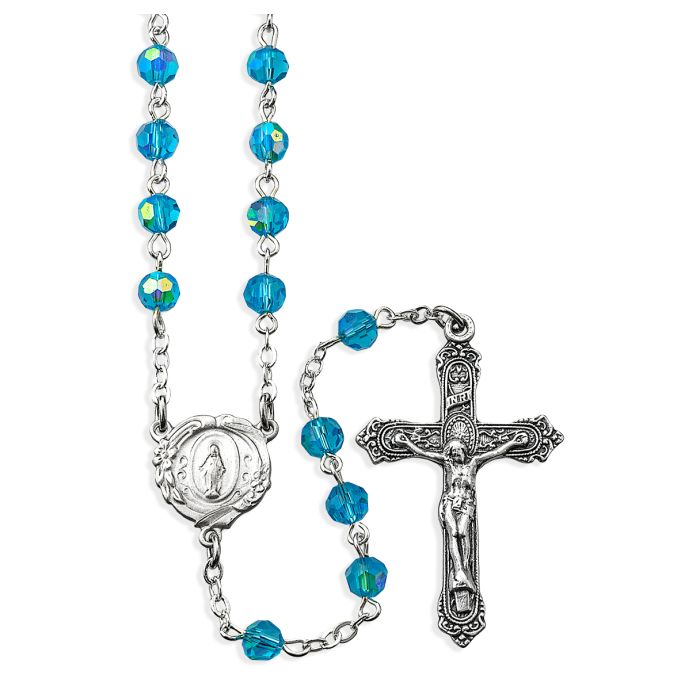 Aurora Borealis Bead Rosary | All Colors