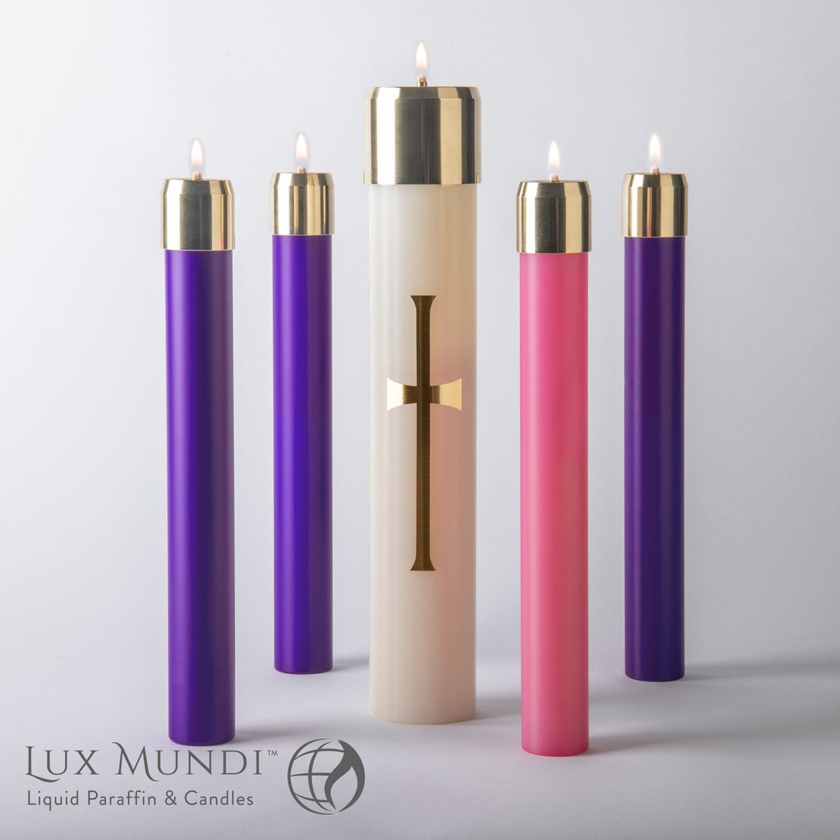Refillable Advent Candle Shells | All Sizes & Colors