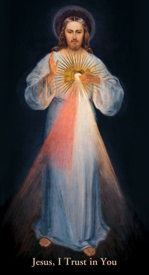 Chaplet of Divine Mercy Prayer Card