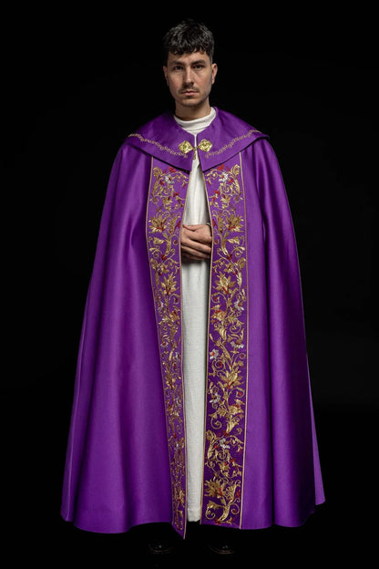 Chi Rho Eucharistic Embroidered Cope | Made in Poland