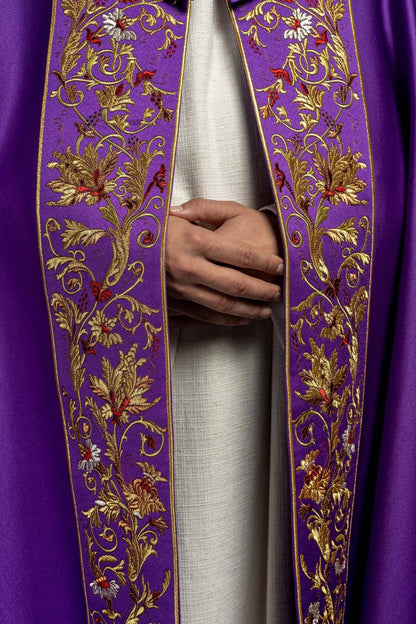 Chi Rho Eucharistic Embroidered Cope | Made in Poland