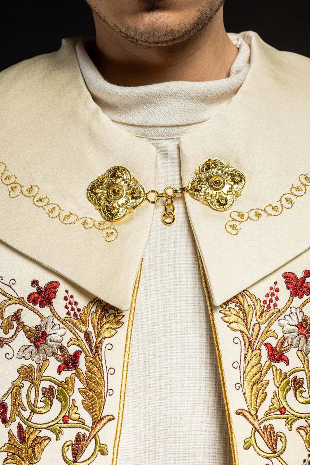 Chi Rho Eucharistic Embroidered Cope | Made in Poland