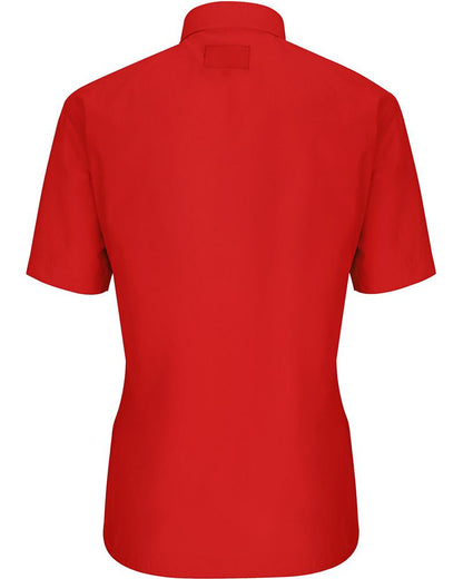 Women's Clergy Shirt | Tab Collar | Short Sleeve | Red