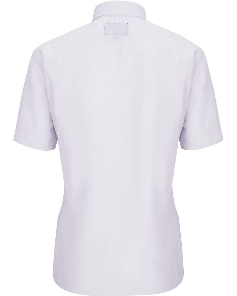 Women's Clergy Shirt | Tab Collar | Short Sleeve | White