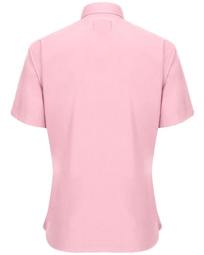 Women's Clergy Shirt | Tab Collar | Short Sleeve | Light Pink
