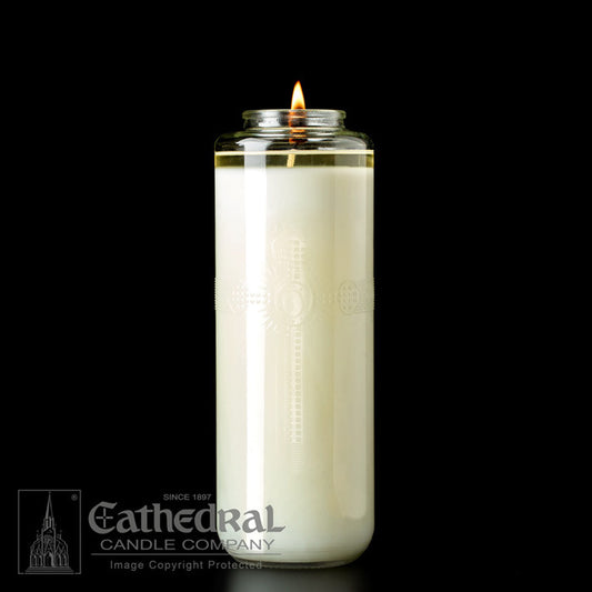 Domus Christi Glass 14 Day Sanctuary Candles | 51% Beeswax