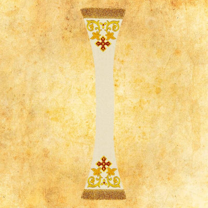 Embroidered Lamb of God Roman Fiddleback Chasuble