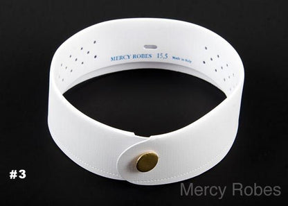 Pontiff #3 Clergy Collar, 1.5" | All Sizes