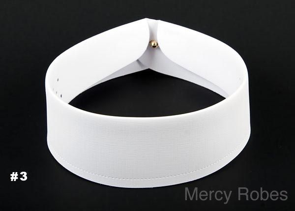 Pontiff #3 Clergy Collar, 1.5" | All Sizes
