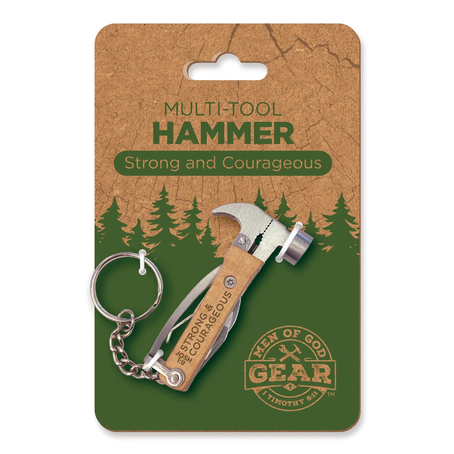 Strong and Courageous Multi-Tool Hammer