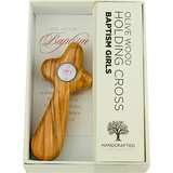 Girl Baptism Comfort Cross