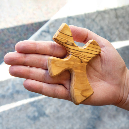 Medium Healing Palm Cross