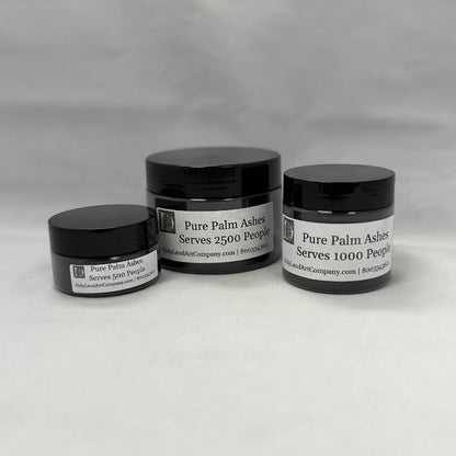 pure palm ashes for ash wednesday