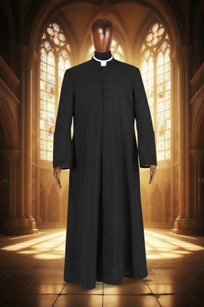 Roman Cassock – Bright Clean Cathedral Background