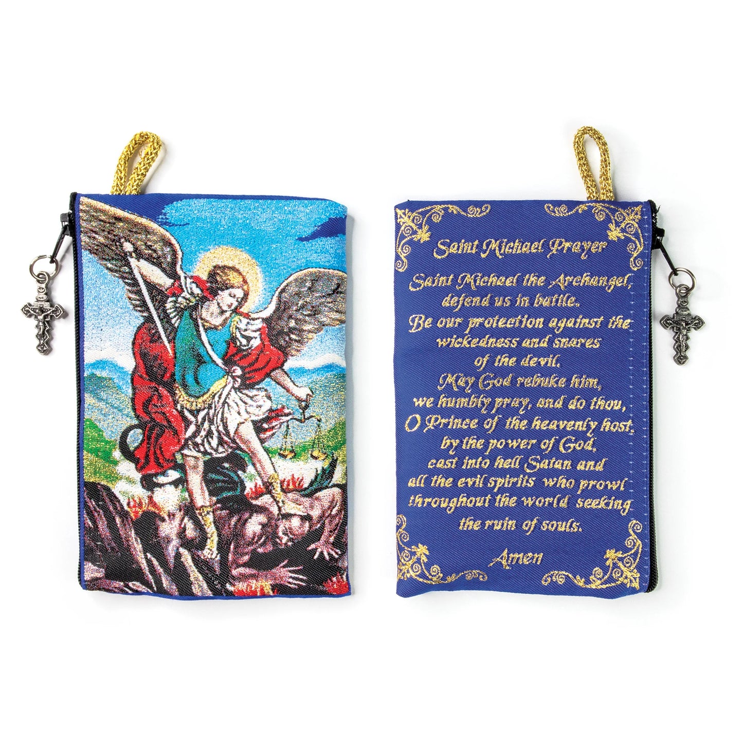 Assorted Tapestry Rosary Pouch, Jewelry & Coin Purse