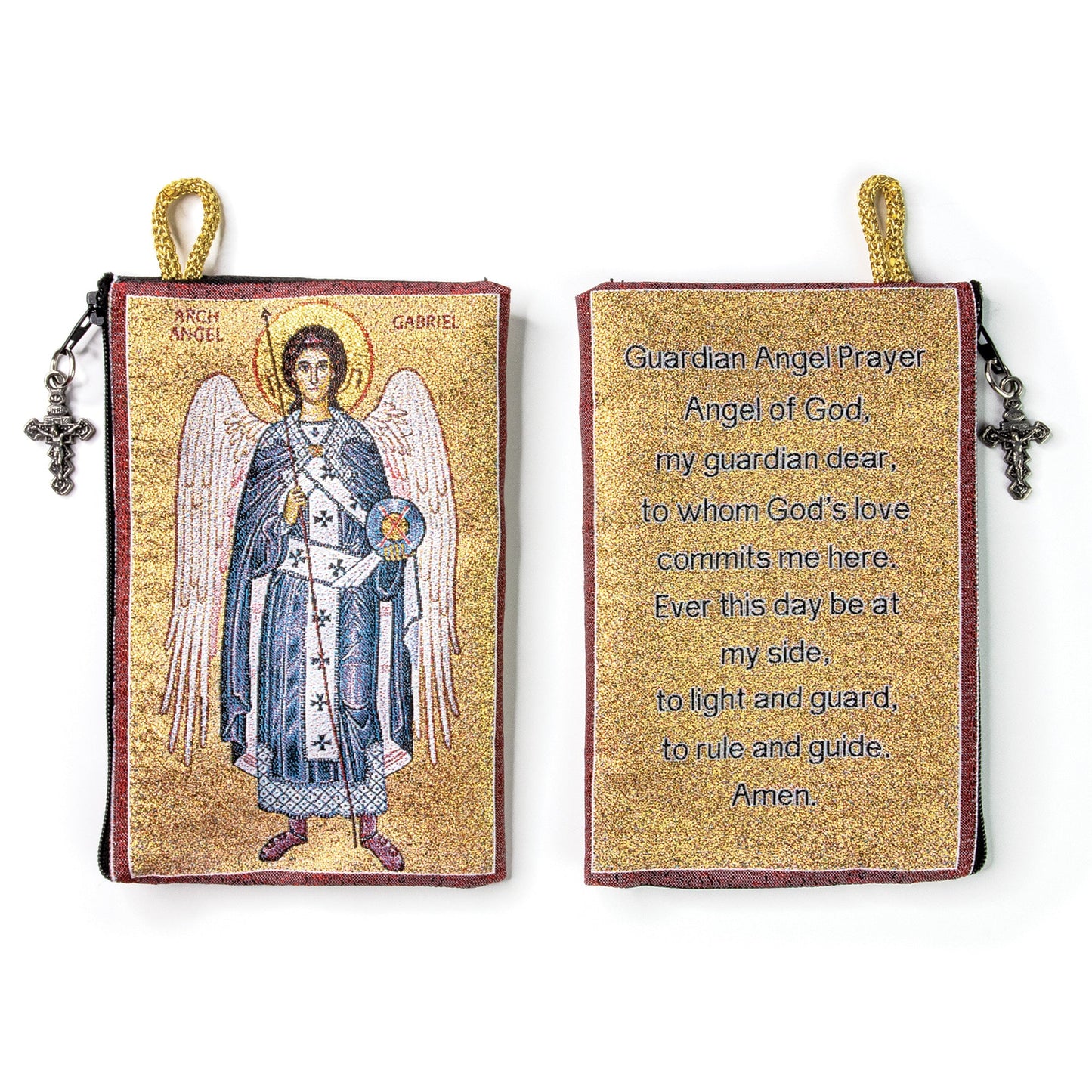 Assorted Tapestry Rosary Pouch, Jewelry & Coin Purse