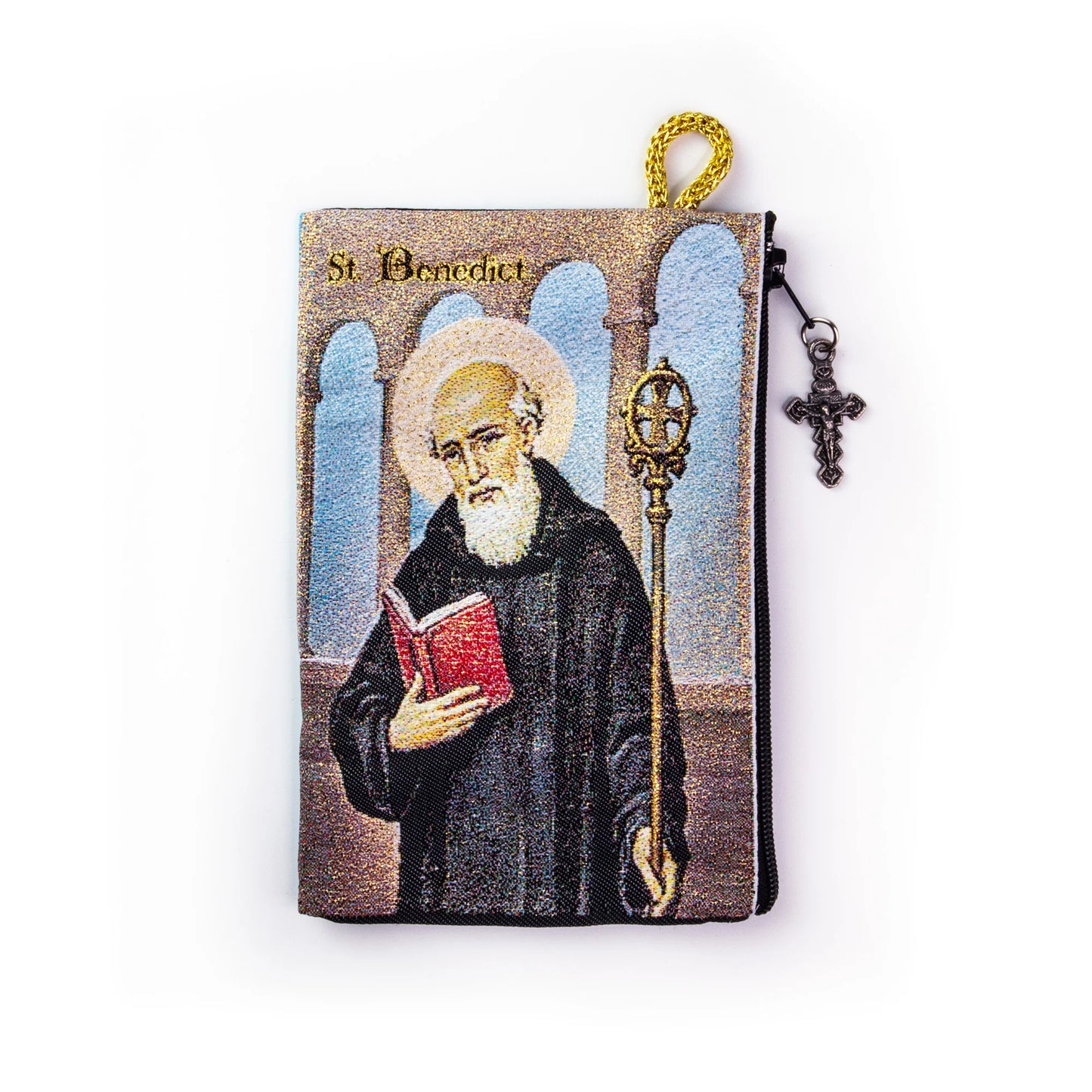Assorted Tapestry Rosary Pouch, Jewelry & Coin Purse