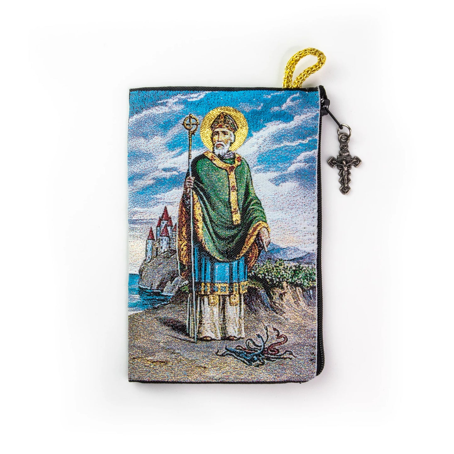 Assorted Tapestry Rosary Pouch, Jewelry & Coin Purse