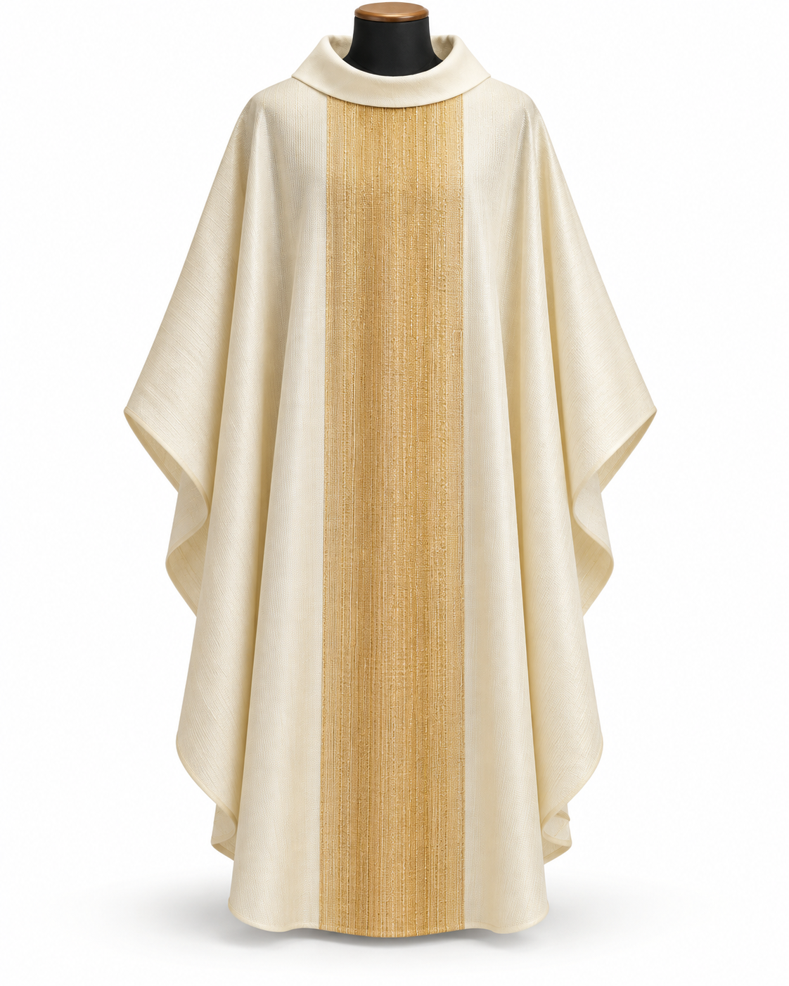 #630 Gold Band Chasuble | Wool & Gold | All Colors