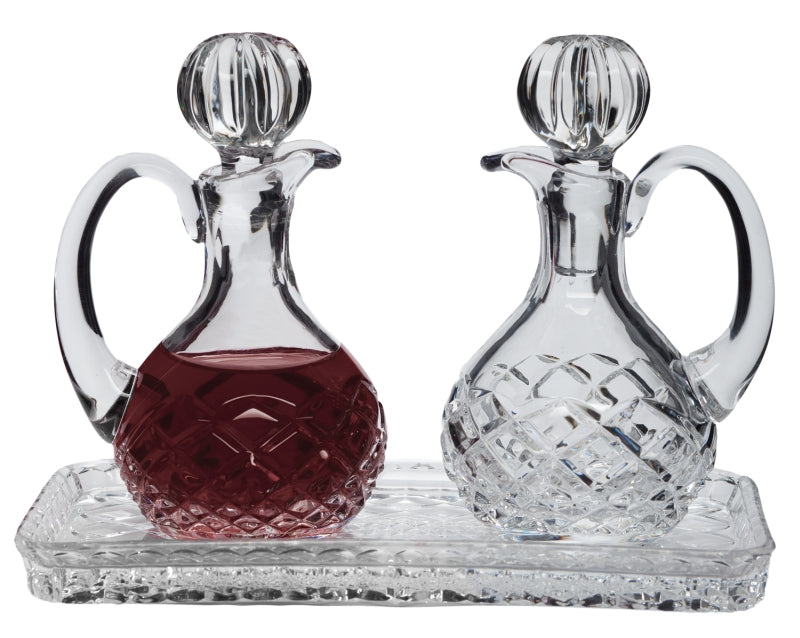 Crystal Cruet Set